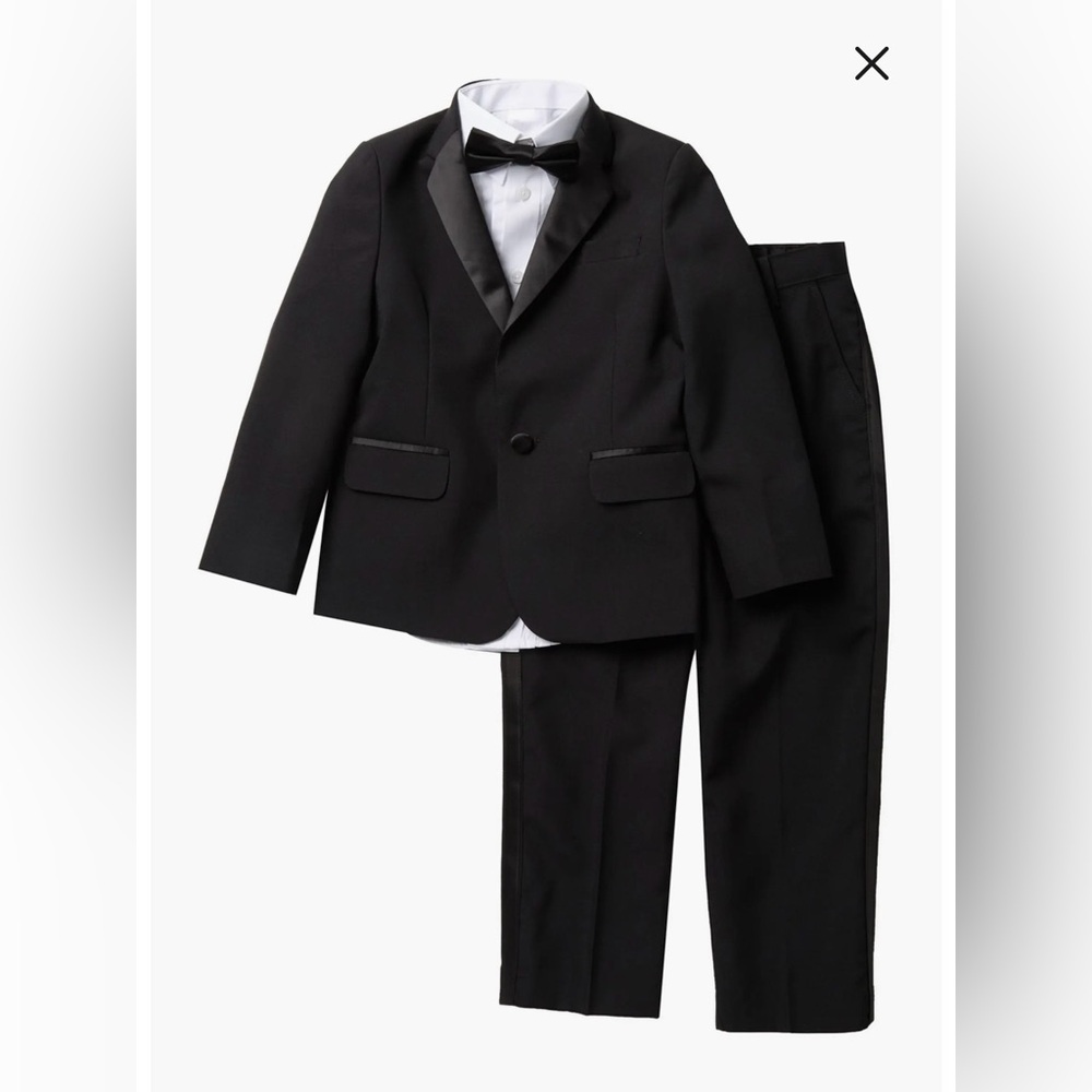 Nautica Black Toddler Tuxedo